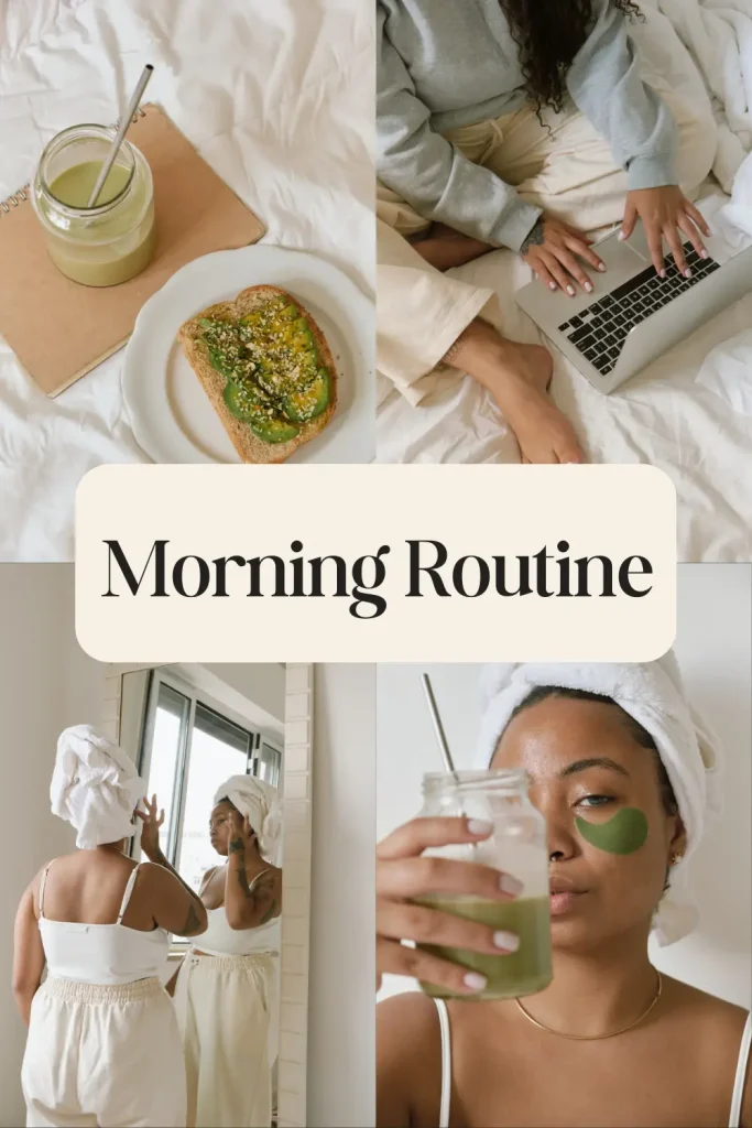 Woman applying lightweight moisturizer during morning skincare routine for oily skin