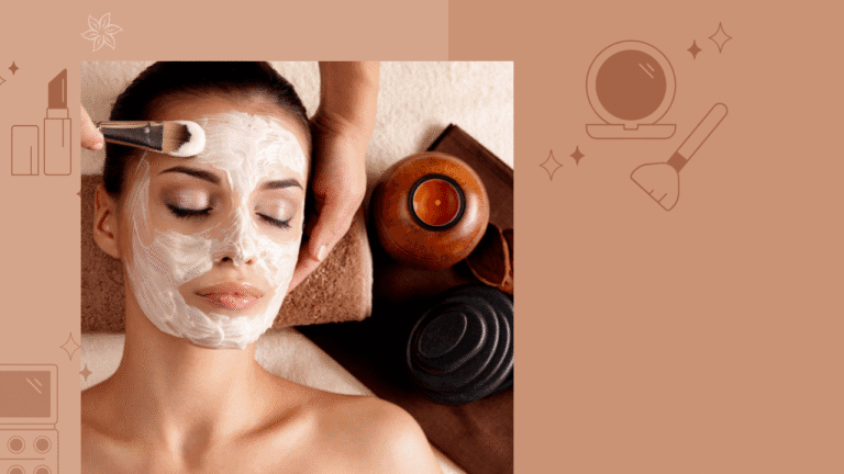 A jar of soothing oatmeal and honey face mask for sensitive skin